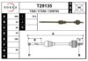 PSA 3272T1 Drive Shaft